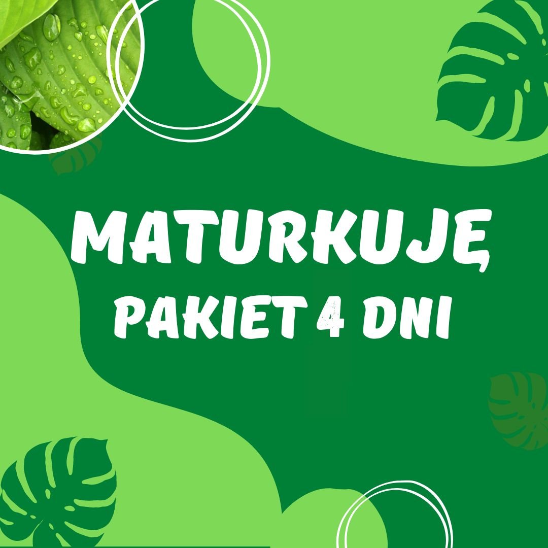 MATURkuję – Pakiet 4 zajęć